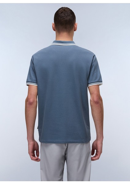 NP0A4ID5G1Y1-E-MACAS Ss 1 Gri Relaxed Erkek T-Shirt