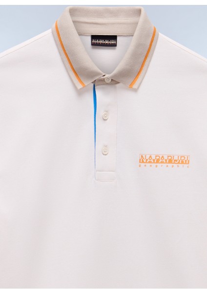 NP0A4ID4N1A1-E-ZERI Ss Beyaz Relaxed Erkek T-Shirt fırsatları