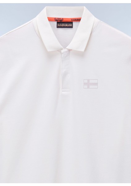 NP0A4IDC2061-E-SORANO Ss Beyaz Relaxed Erkek T-Shirt