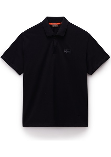NP0A4IDC9411-E-SORANO Ss Siyah Relaxed Erkek T-Shirt