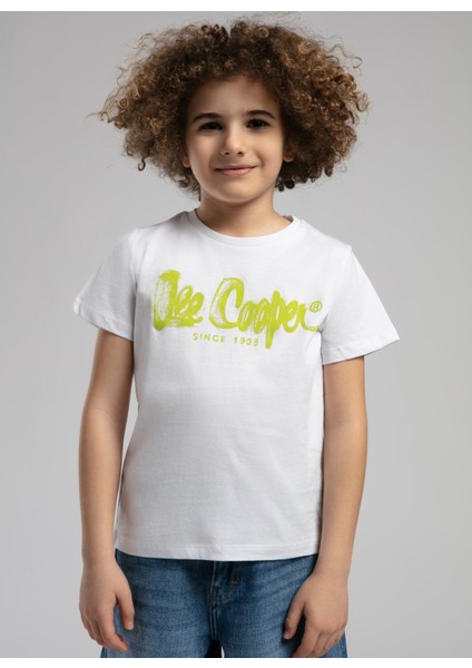 Baskılı Açık Beyaz Erkek Çocuk T-Shirt 252 Lcb 242002 fiyatları