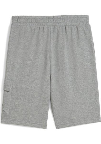 68266203 Ess No. 1 Logo Cargo Short Gri Lastikli Bel Regular Fit Düz Erkek Şort fiyatları