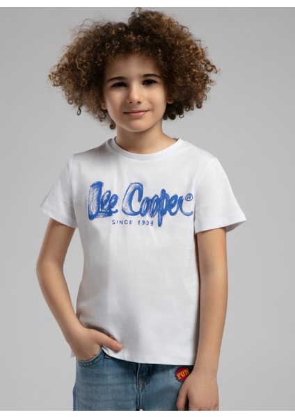 Baskılı Beyaz Erkek Çocuk T-Shirt 252 Lcb 242002 fiyatları
