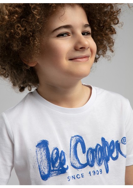 Baskılı Beyaz Erkek Çocuk T-Shirt 252 Lcb 242002 modelleri