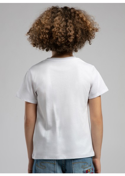 Baskılı Beyaz Erkek Çocuk T-Shirt 252 Lcb 242002 fırsatları