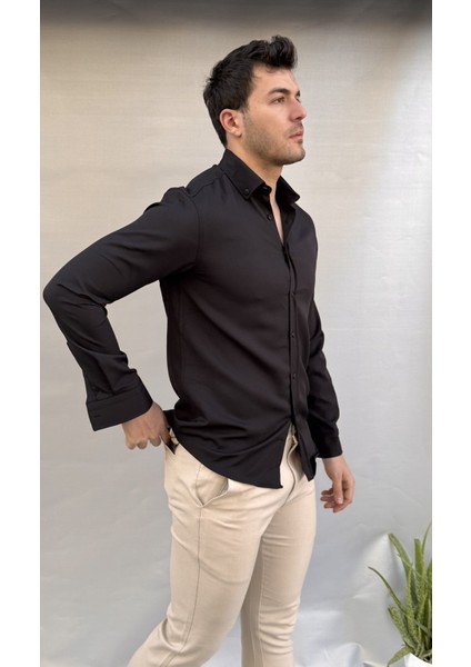 Düz Slim Fit Gömlek fiyatları