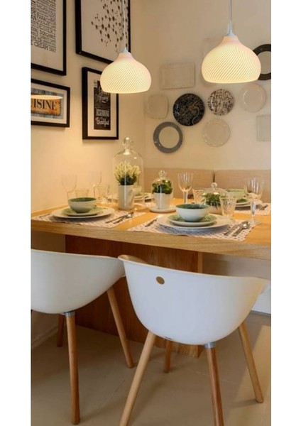 Modern beyaz tekli sarkıt avize, 25x70 cm, şık ve kullanışlı aydınlatma seçeneği modelleri