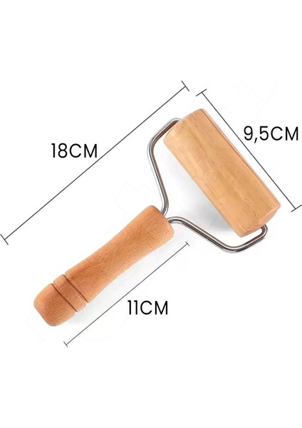 Hamur Seti - 45X65 Silikon Hamur Matı - Pürüzsüz Yüzey Pratik Hamur Açıcı Rulo fırsatları