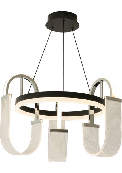 Debora 3 Lü 51 Watt Ledli Modern Tasarım Oturma Odası Salon Avize