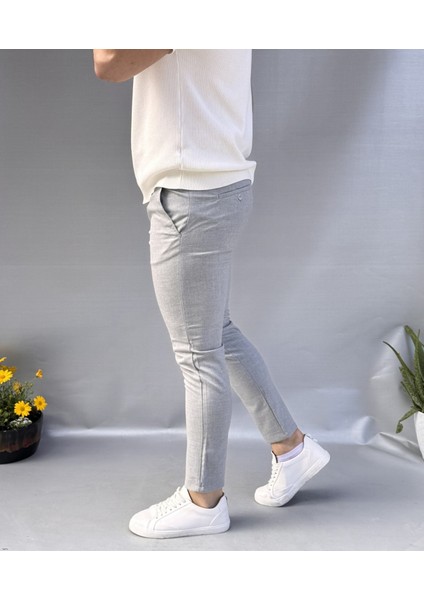 Düz Slim Fit Kumaş Jogger modelleri