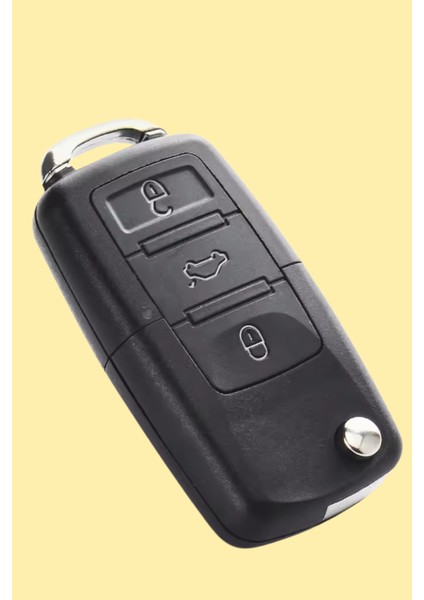 Volkswagen Golf 5 Jetta A5 Caddy 2004-2010 Uyumlu Anahtar Kabı Kumanda Kabı Oto Anahtarlık Logolu modelleri