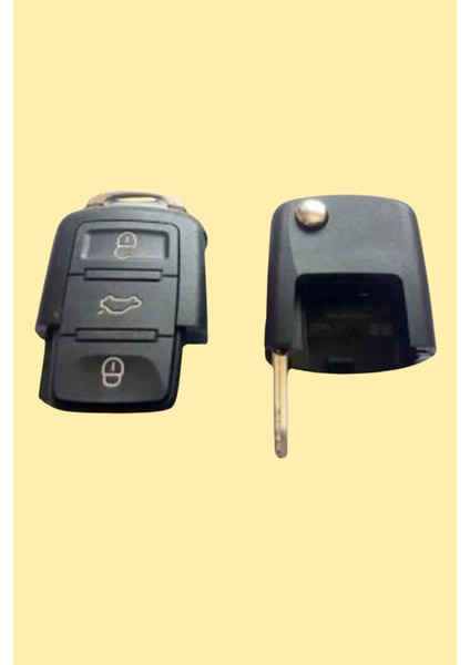 Volkswagen Golf 5 Jetta A5 Caddy 2004-2010 Uyumlu Anahtar Kabı Kumanda Kabı Oto Anahtarlık Logolu indirimleri