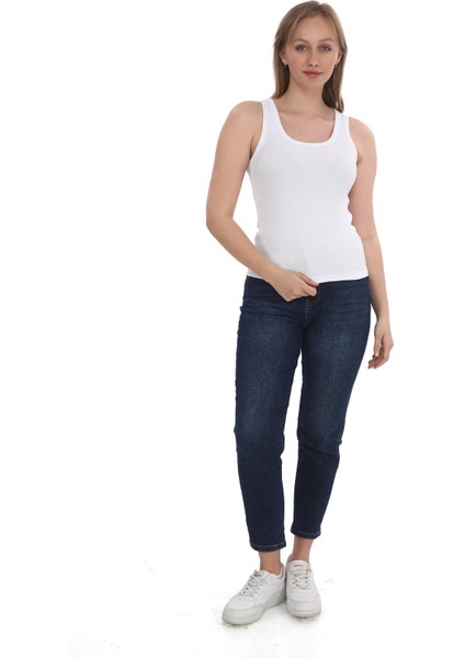 Kadın Fitilli Likralı Pamuklu Askılı Atlet modelleri