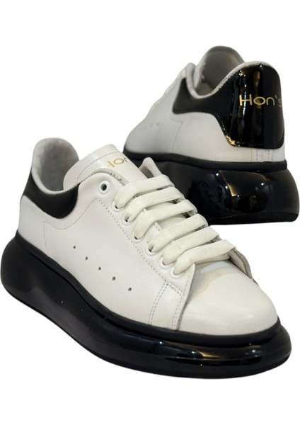 Erkek Ayakkabı Bağcıklı Air Balon Taban Ortopedik Klasik Spor Ayakkabı Sneakers Premium