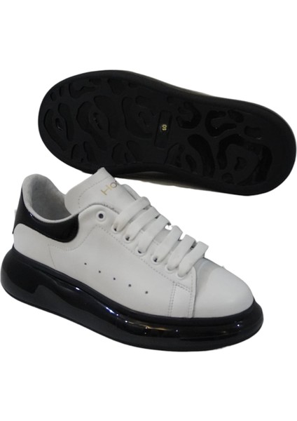 Erkek Ayakkabı Bağcıklı Air Balon Taban Ortopedik Klasik Spor Ayakkabı Sneakers Premium fırsatları