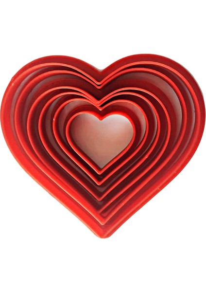 Volovan Set 6 Parça - Kalp