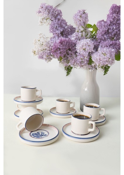 Marine Wonders Stackable Çay Takımı 12 Parça 6 Kişilik 22741-22905