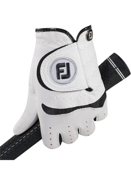 Junior 65939 Golf Eldiveni Beyaz/siyah