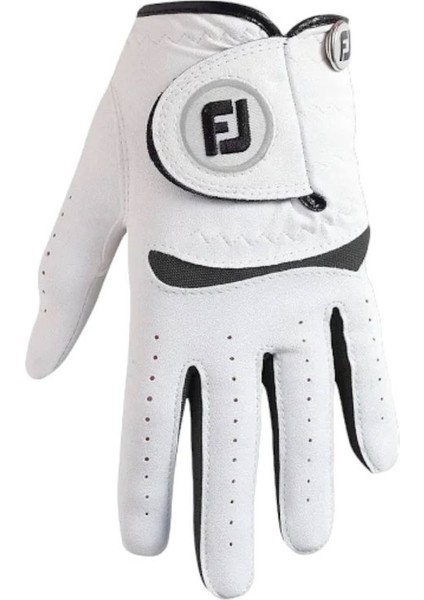 Junior 65939 Golf Eldiveni Beyaz/siyah modelleri