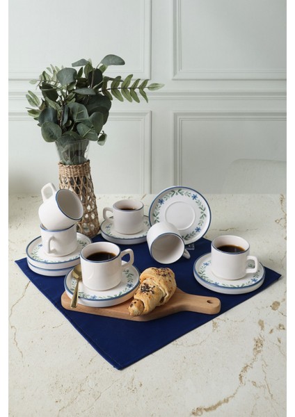 Daphne Stackable Çay Takımı 12 Parça 6 Kişilik 22921-24
