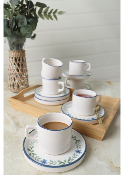 Daphne Stackable Çay Takımı 12 Parça 6 Kişilik 22921-24