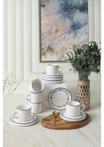 Daphne Stackable Çay Takımı 12 Parça 6 Kişilik 22921-24