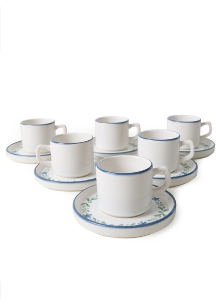 Daphne Stackable Çay Takımı 12 Parça 6 Kişilik 22921-24