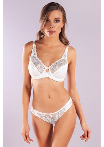 Germa Wire Lace Bra,ekru Konforlu ve Şık Sütyen modelleri