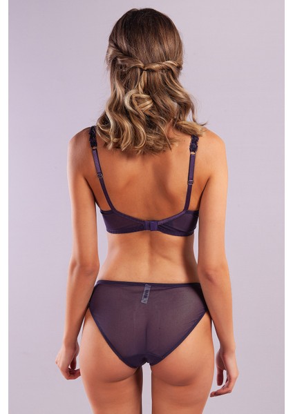 Giselle Half Padded Bra, Mor Renk Toparlayıcı Konforlu ve Şık Sütyen modelleri