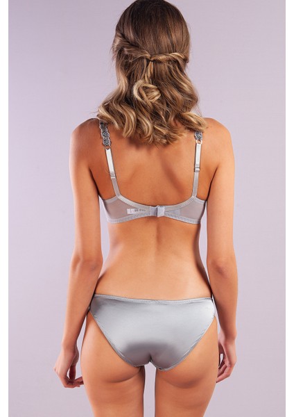 Giselle Half Padded Bra, Gri Toparlayıcı Konforlu ve Şık Sütyen indirimleri