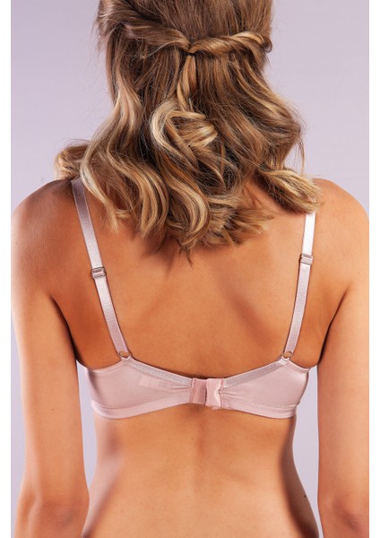 Garland Big Size Plunge Bra, Açık Pembe Konforlu ve Şık Sütyen