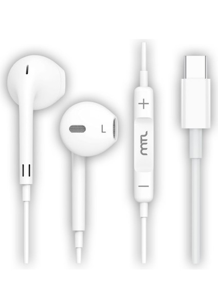 Poco X7 Pro Uyumlu Stereo Type-C Kulaklık