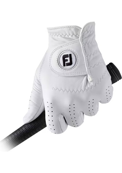 67692 Cabrettasof Kadın Golf Eldiveni Beyaz Sol M Medium