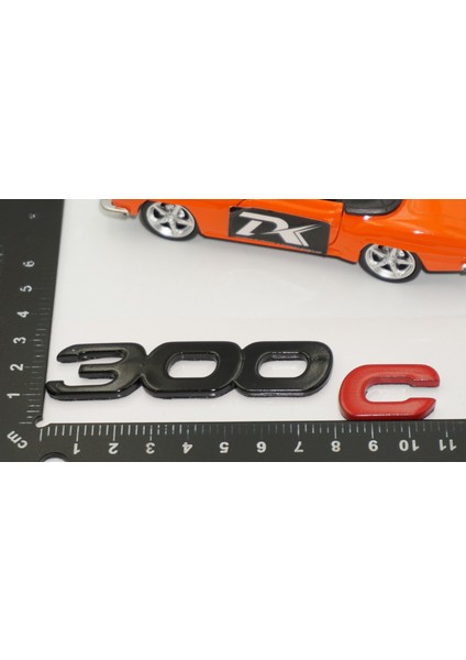 300C Bagaj Kırmızı Siyah Logo Arma Yazı Chrysler Ile Uyumlu fiyatları