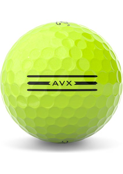Avx Golf Topu Sarı 3'Lü Paket