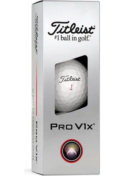 Pro V1x Golf Topu Beyaz 3'Lü Paket modelleri