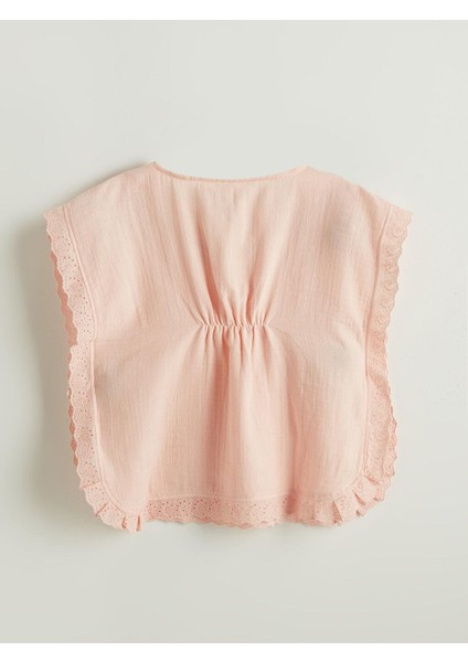 Fırfır Detaylı Kız Bebek Panço Plaj Havlusu (S5) fiyatları