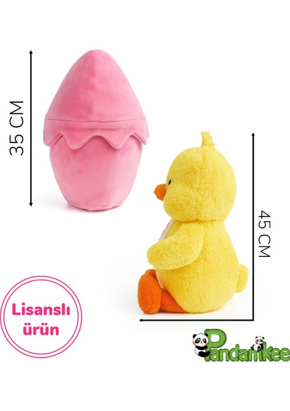 Sürpriz Peluş Yumurta Içinde Civcivino Sevimli Peluş Oyuncak Hediyesi