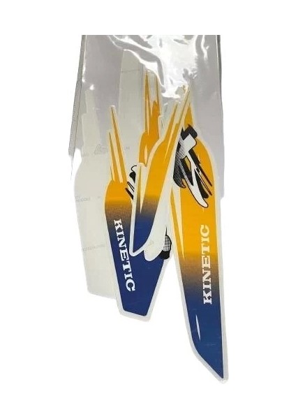 Kinetic Sticker Seti Mavi Orijinal
