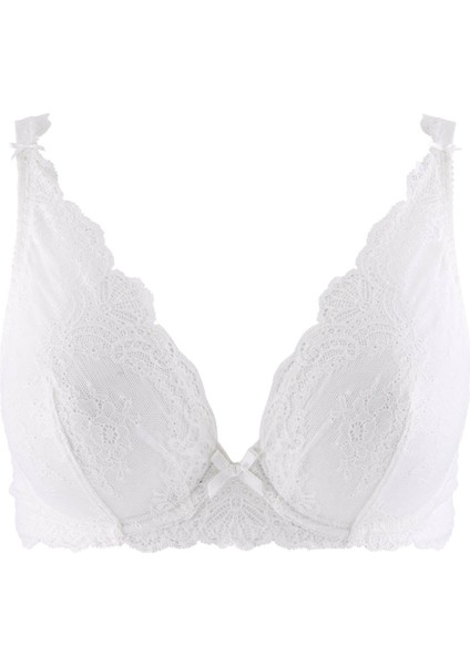 Danse Des Sens Bügel-Triangel Bh, Dantelli ve Saten Detaylı Üçgen Sütyen