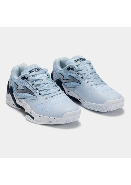 Set Kadın Mavi Toprak Kort Tenis Ayakkabısı TSELS2505C