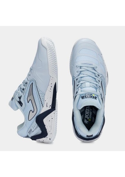 Set Kadın Mavi Toprak Kort Tenis Ayakkabısı TSELS2505C