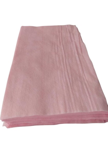 Tek Kullanımlık Pembe Renk Pedikür Manikür Havlusu 40CM X40CM 500 Adet