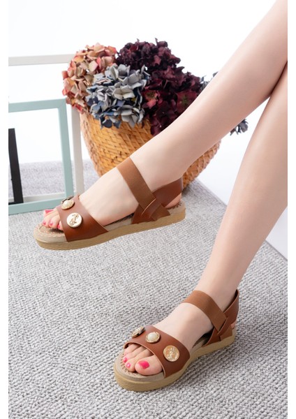 Taş Detaylı Cırtlı Kadın Sandalet fiyatları