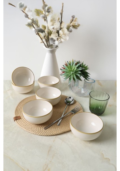 Bronze Bloom Bulut Kase 12 cm 6 Adet 22928