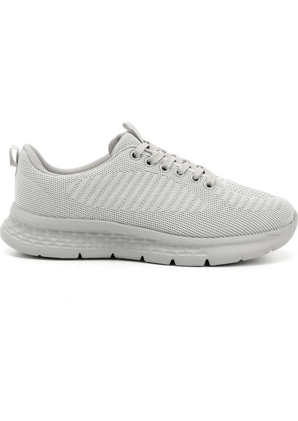 Erkek Buz Triko Bağcıklı Comfort Sneaker