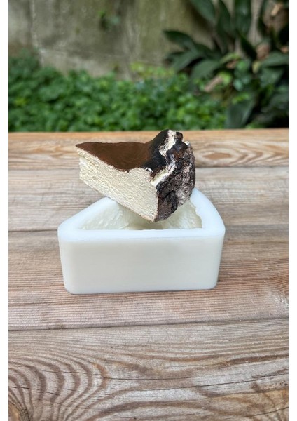 Cheesecake Dilimi Silikon Mum Kalıbı modelleri