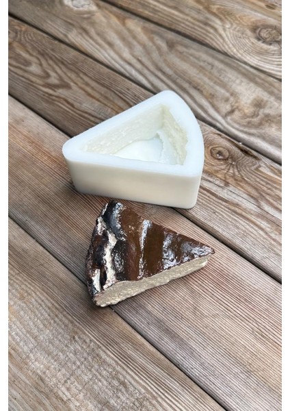 Cheesecake Dilimi Silikon Mum Kalıbı indirimleri