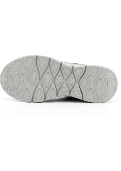 Erkek Füme Triko Bağcıklı Comfort Sneaker