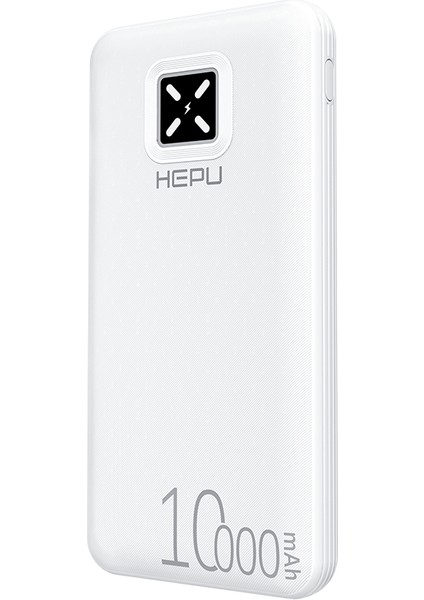 HP-245 10000 Mah Yüksek Kapasiteli Kendinden Kablolu Taşınabilir powerbank